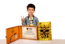 4-Year-Old Aadit Chopra Sets Record in India Book of Records for Defying Gravity